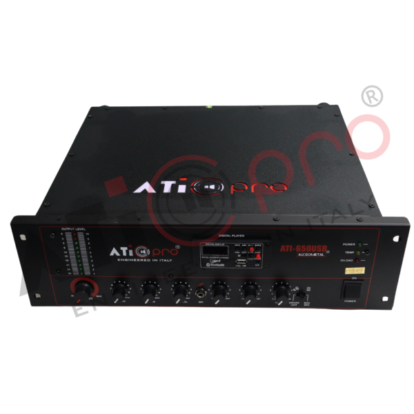 PA Amplifier 650 Watt Model ATI-650USB